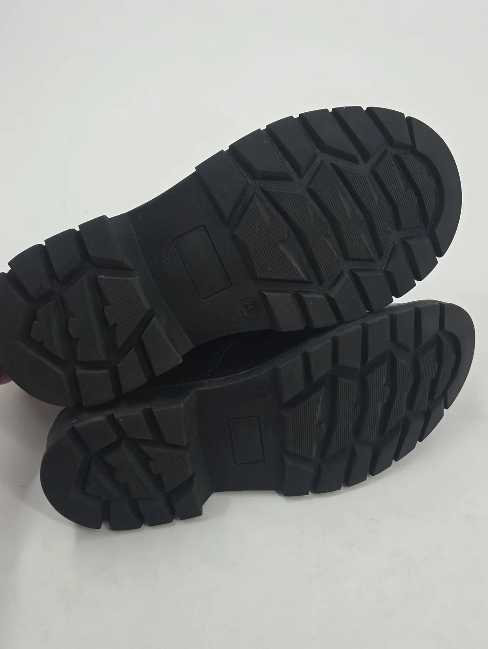 Learher Steel Toe Boots Mens 7 Womens 9